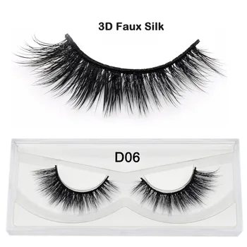 

Visofree 3D Faux Silk Eyelashes Cruelty free Multi-layered Reusable False Eyelash Lightweight Eye Lashes