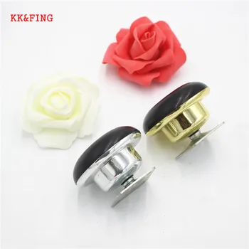 

KK&FING 50mm Height Plastic Round shape furniture legs Sofa Cabinets tea table Legs with Iron Plate Sofa Feet Set of 4