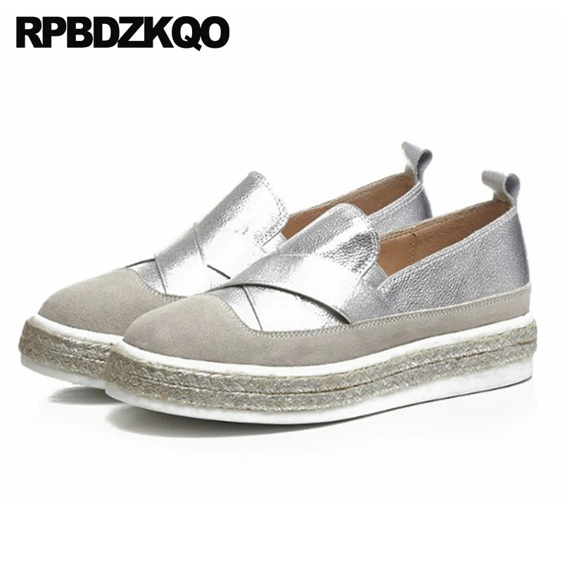 wide fit metallic shoes
