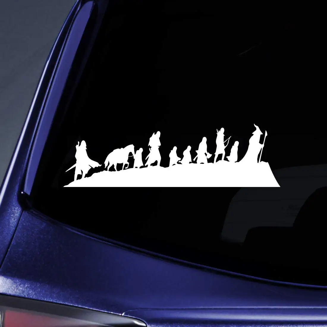 Максимально удачная сделка отличительные знаки LOTR Caravan Fellowship sticker Decal notebook