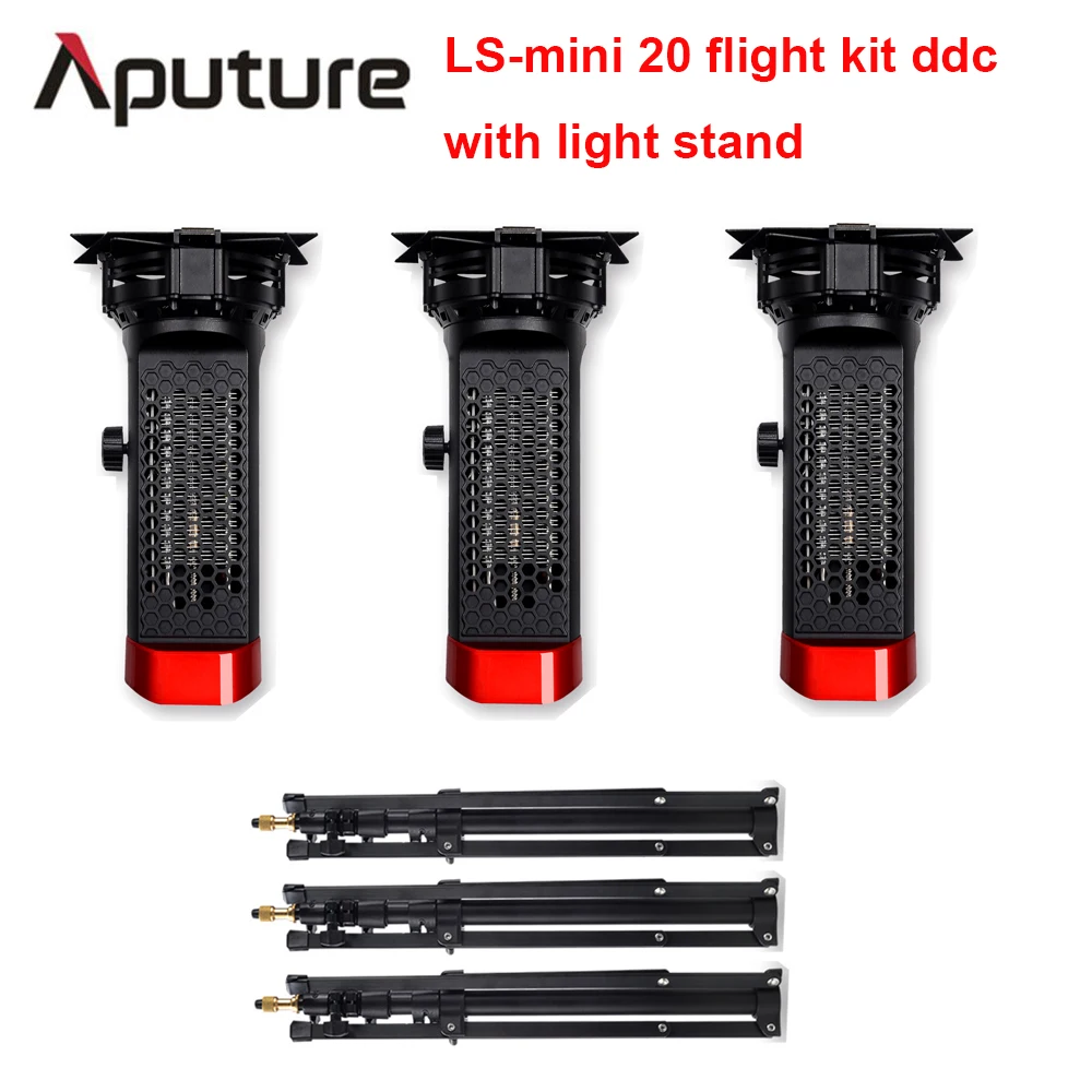 

Aputure LS Mini20 flight kit ddc cob led light CRI 97+ Color Temperature 3200-6500K film shooting light fresnel light
