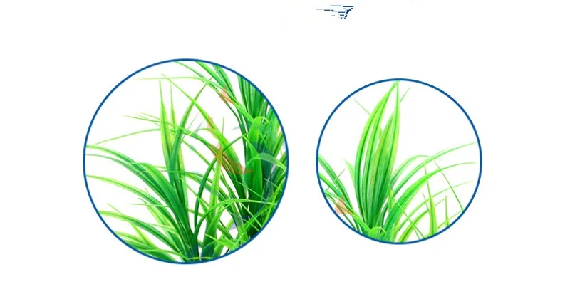 43 см зеленое ПВХ искусственное дерево для аквариума искусственные водные растения аквариумные аксессуары для аквариума Экологичные пластиковые украшения