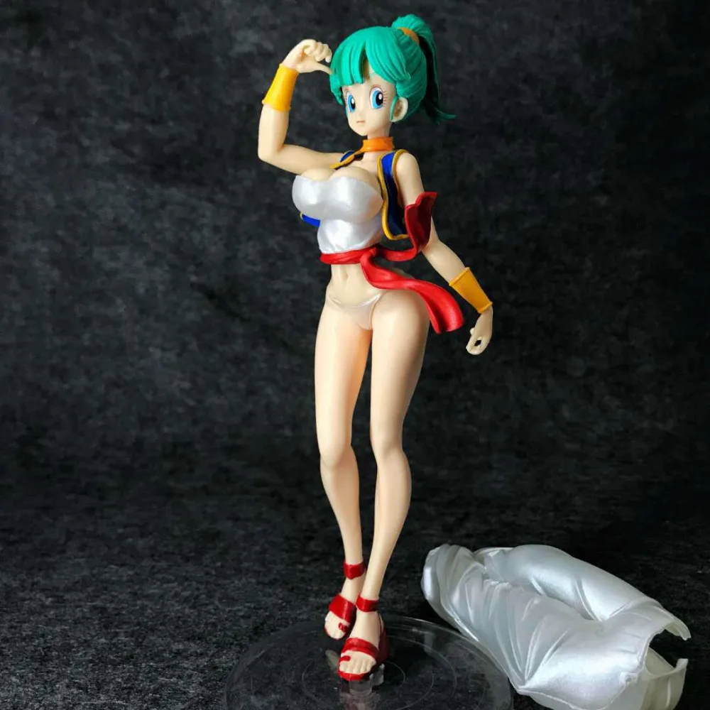 20 см Dragon Ball Z Bulma Сексуальная танцовщица аниме фигурка ПВХ Новая коллекция Фигурки игрушки коллекция для друга подарок