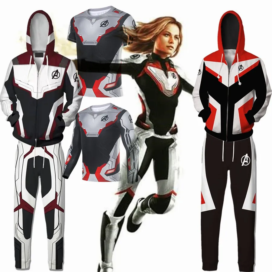 3D Avengers Endgame Quantum Realm sweatshirts Superhero uniform Men Women hoodies cosplay costume clothing Top Pa New 3D Avengers Endgame Quantum Realm sweatshirts Superhero uniform Men Women hoodies cosplay costume clothing Top Pa New