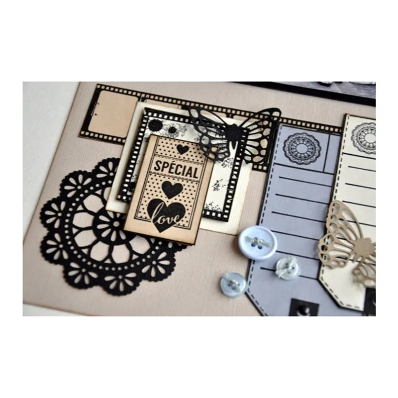 

Eastshape Circle Frame Die Butterfly Metal Cutting Dies Tool Craft Die New 2019 Scrapbooking for Card Making Album Paper DIY