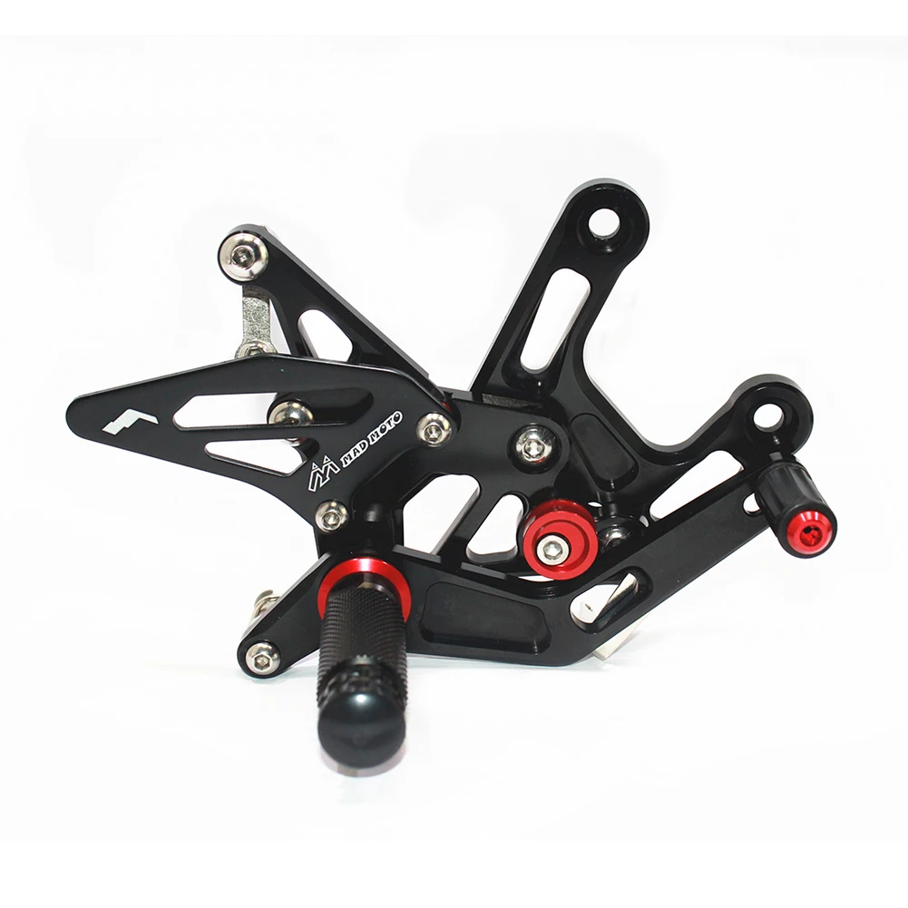 Для Kawasaki ZX10R ZX 10R ЧПУ Регулируемые подножки для ног Rider Rearsets педаль для ног