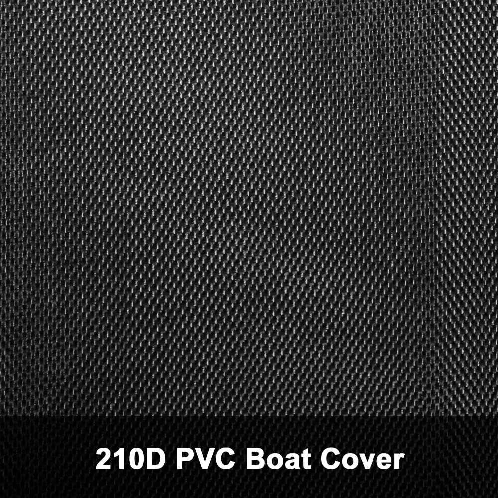 TIROL крышка лодки T25850a 210D Оксфорд и с серебряным покрытием ткань 17'-19' черный чехол для V-Hull Runaways и бас лодки открытый