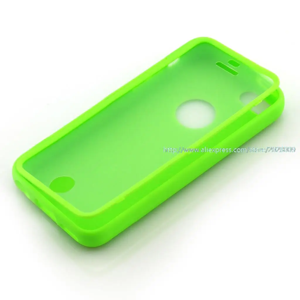 1000 PCS  clamshell case for iphone5C/5s/6/6s/6plus transparent touch screen mobile phone cases