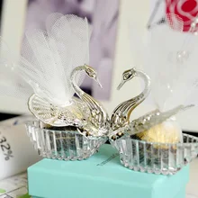 Лебедь lakeside candy box/hi sugar bag/Церемония возврата/Европейский стиль/Индивидуальность-розы Свадебные товары дизайн