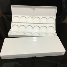 24 цвета 2 яруса палитра для ногтей коробка съемный косметический пигмент порошок смешение клея случае инструмент для дизайна ногтей JIU55