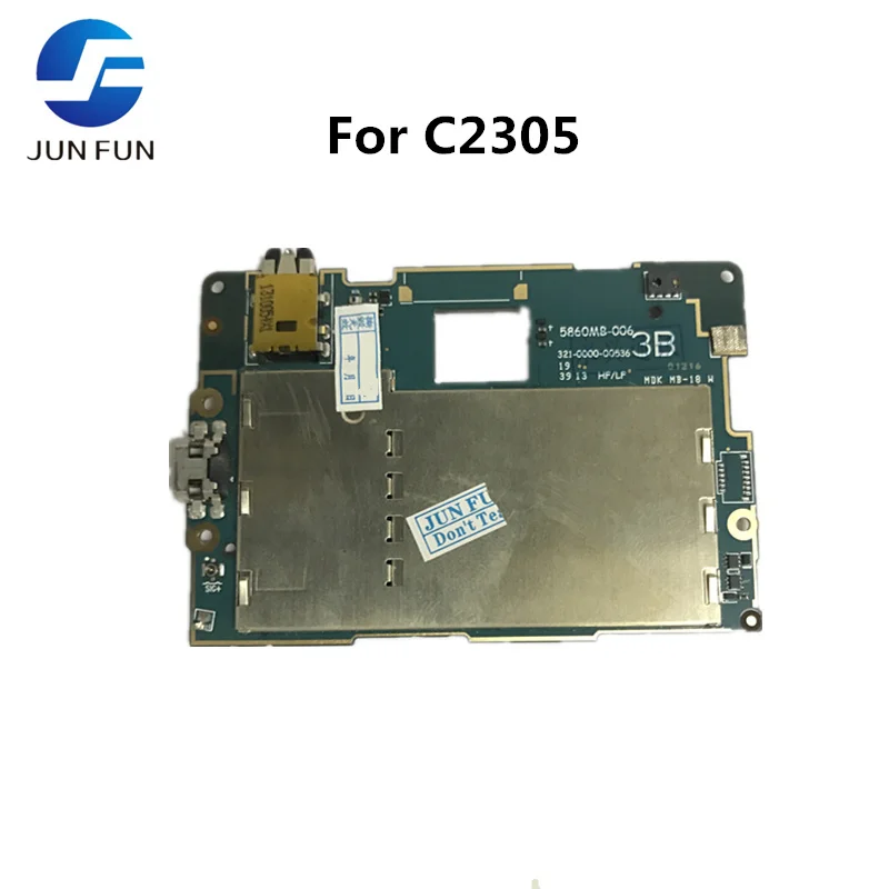

Full Working Unlocked For Sony Xperia C S39H C2305 Motherboard Mainboard Logic Mother Board MB Plate