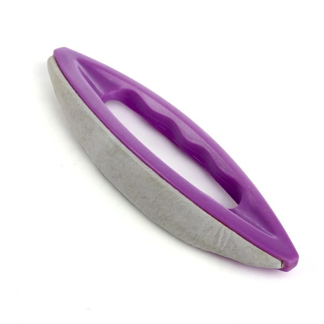 100pcs Purple Chamois Nail Buffer Wax Polishing Brush Manicure 100pcs Purple Chamois Nail Buffer Wax Polishing Brush Manicure Art Buffing