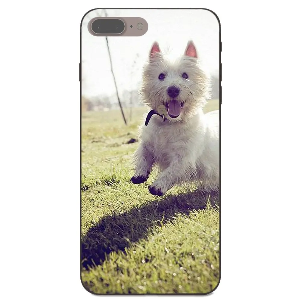 Аксессуары для чехлов из ТПУ West Highland White Terrier Apple iPhone X XS Max XR 4 4S 5 5S SE 6 6S 7 8