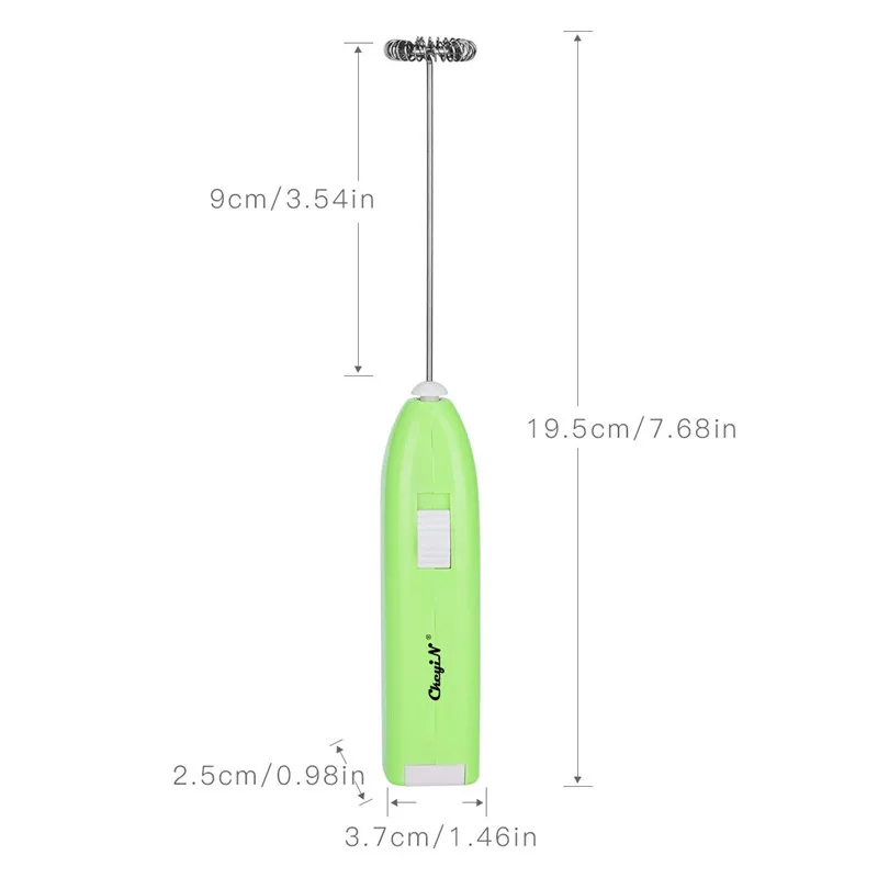 Молочный напиток мутовка для кофе миксер Электрический взбиватель яиц пенообразователь Мини поручень для перемешивания блендер кухонный инструмент
