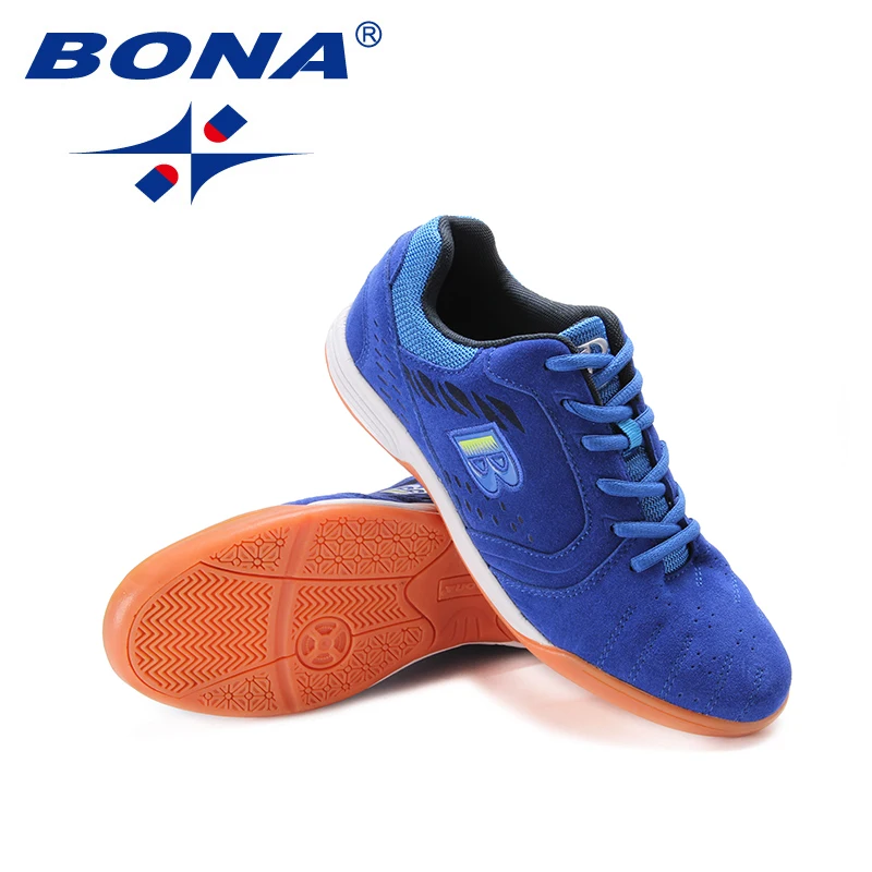 BONA/Новое поступление; классические мужские футбольные кроссовки; Замшевые мужские спортивные кроссовки; удобные мягкие кроссовки для бега; Быстрая