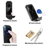 RAYKUBE Biometric Fingerprint Electronic Door Lock Smart Digital Password Lock 4 In 1 Keyless Entry R-FZ3 ► Photo 2/6