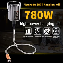 Высокое качество подвесная мельница профессиональная Нефритовая резьба машина гибкий вал для гравировки резной патрон ручка сверла