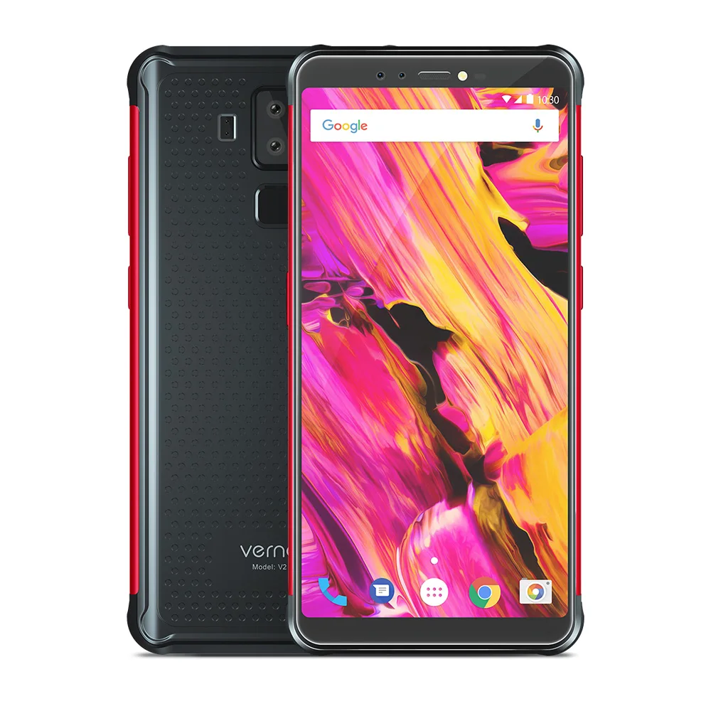 Мобильный телефон Vernee V2 Pro 4G IP68 водонепроницаемый FHD + 2160*1080p Face ID 6 ГБ 64 21 Мп 5 МП 13 4