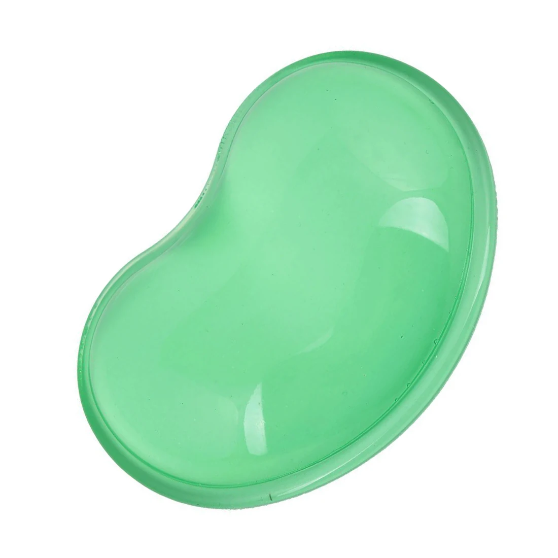 Gtfs-горячие прозрачный зеленый мягкий сердце Форма гелевая Подушка под запястье для портативного компьютера Мышь Pad