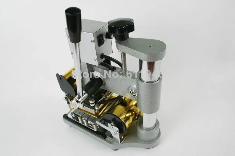 1pc Foil Stamping Machine Tipper Brozing PVC CARD+1 Free Foil Paper 110/220V