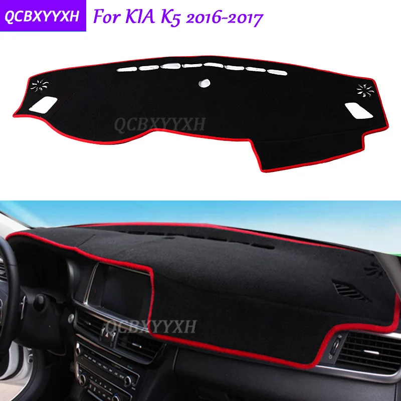 

For KIA K5 2016-2017 Dashboard Mat Protective Interior Photophobism Pad Shade Cushion Car Styling Auto Accessories