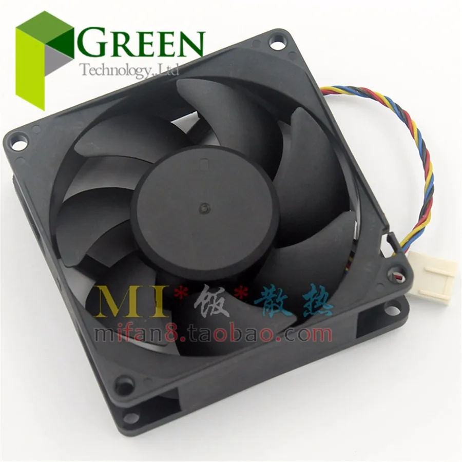 for Cooler Master FA08025M12LPA cooling fan 12V 80*80*25MM 4wire PWM #MB85 QL 