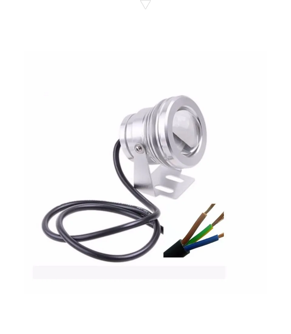 Пульт дистанционного управления 220 V 110 V RGB светодиодные фонари для сада 10 W открытый прожектор лампары для газона