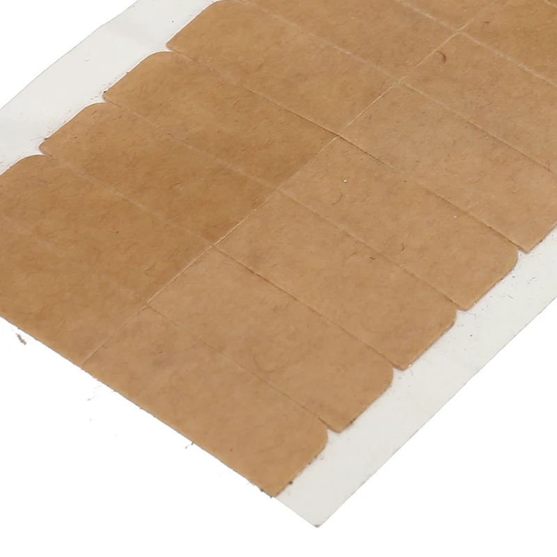 12pcs/sheet 4x0.8cm Strong Super Hair Adhesive Tape Protein Double Sided Hair Adhesive Tapes Skin Weft Wig Lace Hair Extension