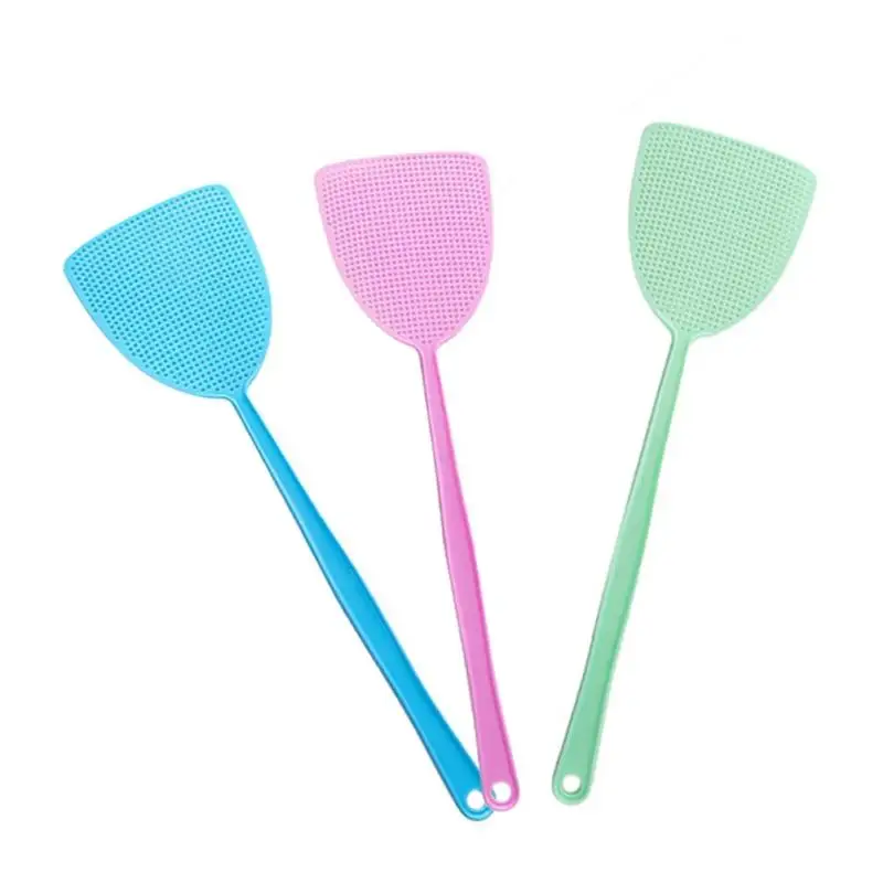 1pc Plastic Swatter Pest Control Mosquito Racket Bug Flyswatter Pest Reject Insect Killer Random Color Insect Killer Swatter