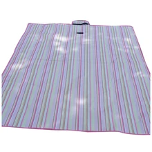 Водонепроницаемый ковер одеяло открытый пляжный коврик для кемпинга пикника 150x80 см, розовая полоса