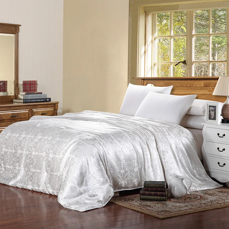 100 Natural Mulberry Chinese Silk Comforter for Winter/summer Twin