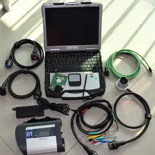 mb star c4 multiplexer sd connect 4 hdd 2018.03v newest software with laptop cf-30 toughbook 4gb ram full set dhl free ship