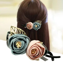 Прямая с фабрики винтажные розовые цветы для обруча заколка для волос Ретро головной убор заколка для волос Свадебная повязка на голову Стайлинг волос 50 шт