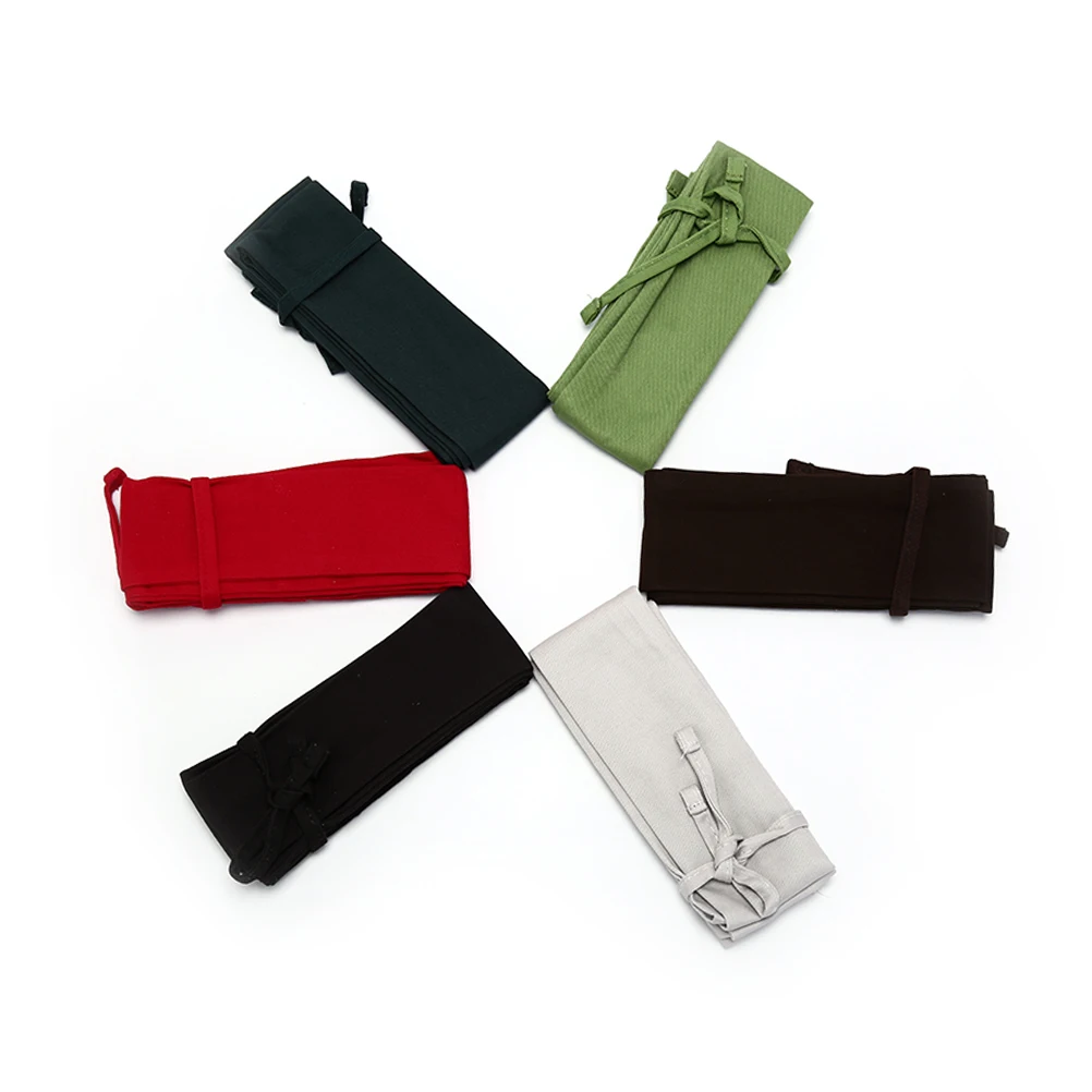 

Random Color Cotton Cloth Rod Sleeve Fishing Rod Sleeve Cover Case Fishing Pole Bag Storage Case