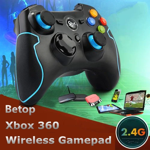 2015 new Bluetooth wireless pc gamepad support xbox 360 pc gamepad,USB