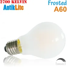 100 110 120 Volts Standard Medium Screw Base E26 A19 A60 Frosted/Frost LED Filament Edison Light Bulb 3 4 5 6 7 8 Watt 3W 5W 7W