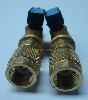

R22 Adaptor With Ball Valve 1/4"SAE Socket Adjustable Charging Valve