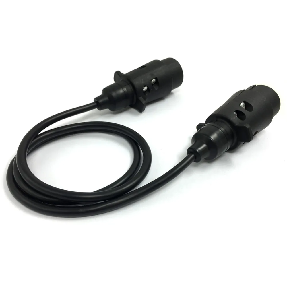 Тироль 7 Pin Пластик Plug черный трейлер жгут кабель Разъем 12 N типа X2 12N Вилки 8,2 м T23487a