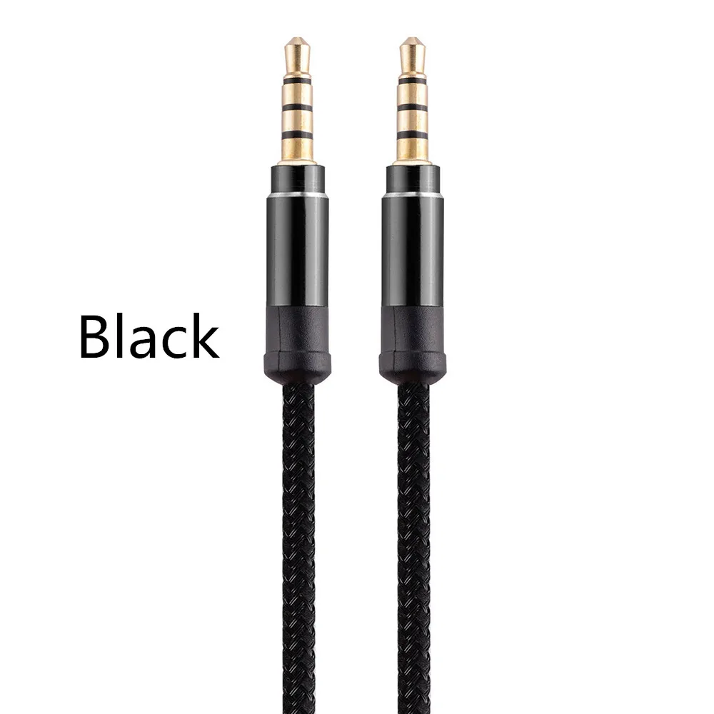3.5mm Stereo Car Auxiliary Audio Cable Male To Male for Smart Phone aux 3.5mm male audio Cable