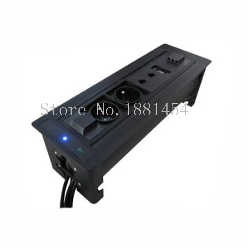 Electric Multiple Use Table Socket Office Furniture Multimedia