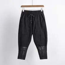 Мужская одежда мода BIGBANG GD певица стилист летом шить повседневные штаны капри Штаны костюмы