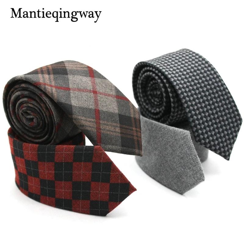 Mantieqingway-Wedding-Suit-Suede-Cotton-Neckties-Solid-Neck-Tie-Business-Leisure-6cm-Skinny-Ties-for-Men
