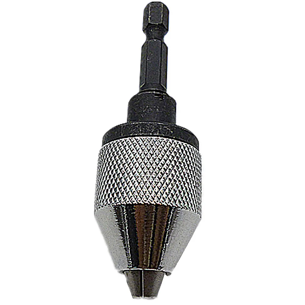 1/4" Mini Snap In Hex Shank Keyless Electric Drill Chuck 0.3 to 6.5mm