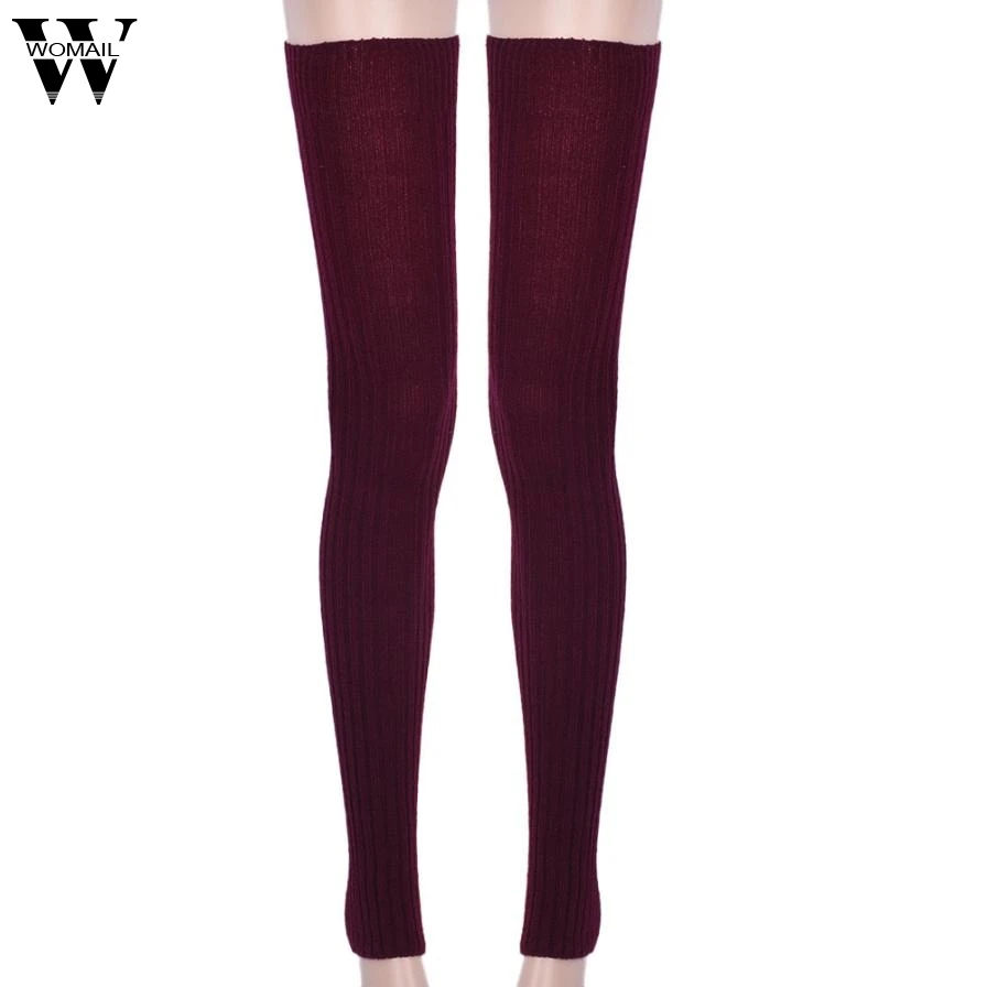 Buy Amazing Winter Warm Women Thigh High Knit Leg Warmers For Women Over Knee