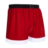 Hommes hommes noël cadeau de noël Shorts rouge hommes flanelle noël père noël Costume vacances Boxer Shorts pour Cosplay Party ► Photo 2/6