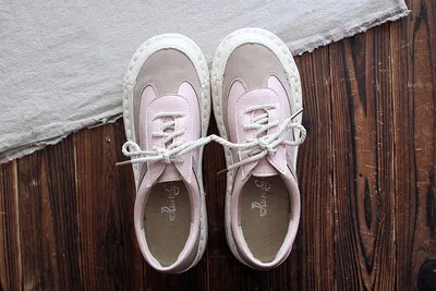Femmes 1 À Sneakers Sans Étudiants 2 La De 2017 Chaussures Main Talon Nouveauté Nouveaux Automne Art Blanc vw0mN8n