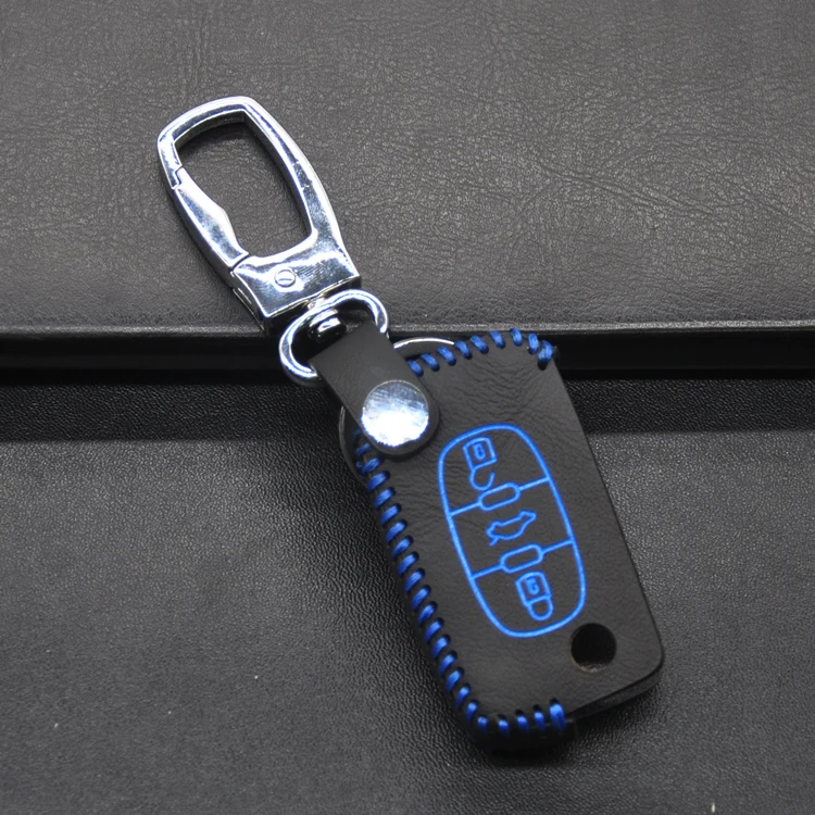 Car key cover car case Suitable for Dongfeng Peugeot folding three-key automobile remote controller | Автомобили и мотоциклы