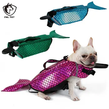 

FML Pet Clothes Pet Life Jacket Dog Jacket Waterproof Reflective Dog Jackets and Coats Swimming Vest For Small Large Dogs