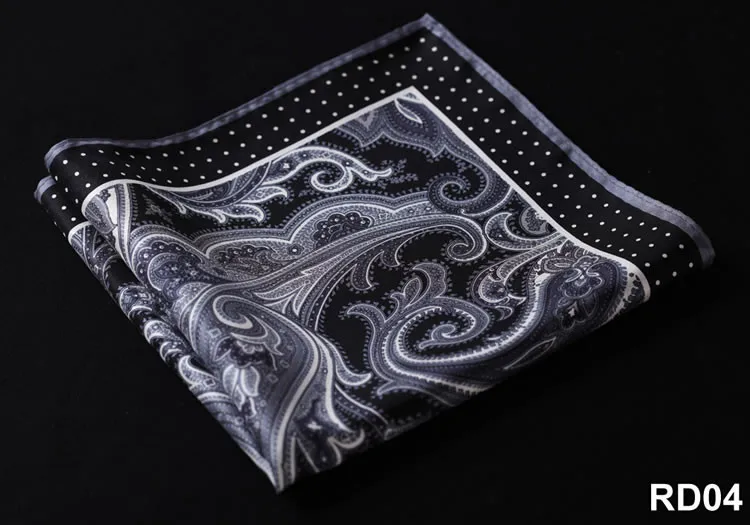 RD04 HN11A Gray Black Paisley 44cm