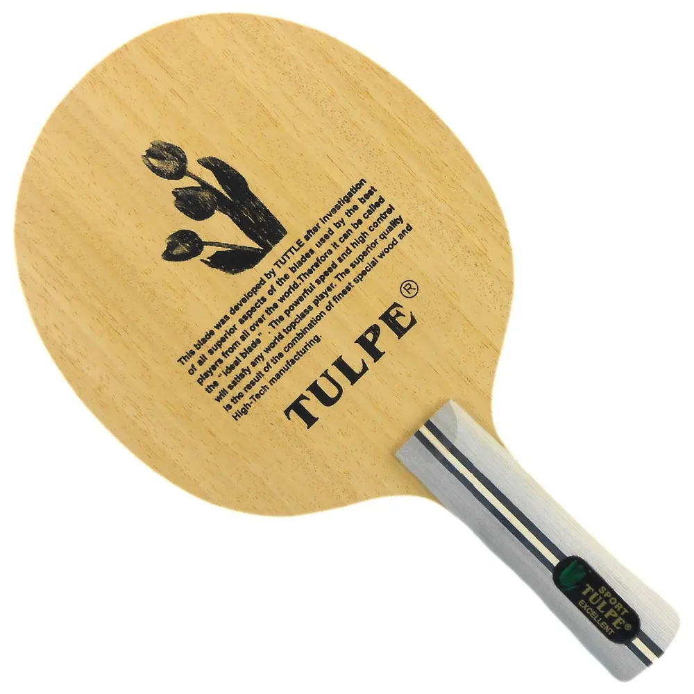 

Kokutaku Tulpe T-7008 (Juniper & Arylate-Carbon) Attack+Loop Table Tennis Blade (Shakehand) for PingPong Racket